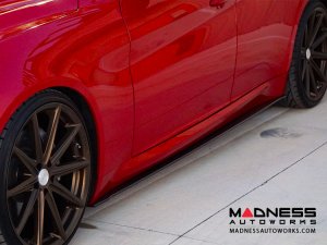 Alfa Romeo Giulia Side Skirts - Carbon Fiber - Lusso Alfa Romeo Giulia Side Skirts - Carbon Fiber - Lusso